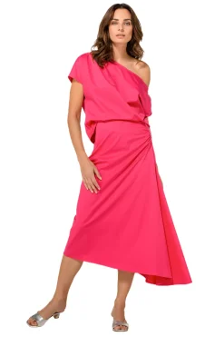 Discount 1768-74 / Comfortabele Asymmetrische Rok In Katoen Vrouwen Rokken