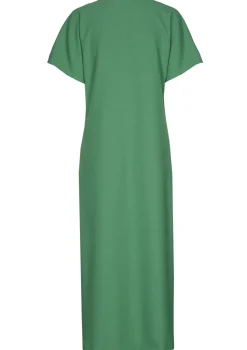 Hot 1124-62 / Comfortabele Rechtvallende Midi Jurk Vrouwen Jurken