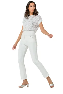 Best 1505-91 / Comfortabele Slim Jeans, Mid Waist Vrouwen Broeken