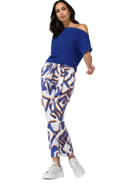1246-26 / Fijn Gebreide Top Met Schoudereffect Vrouwen Pulls