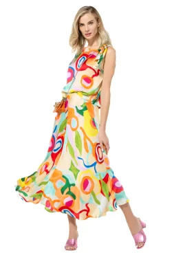 Sale 3766-79 / Frivole Zwierige Midi Rok Vrouwen Rokken