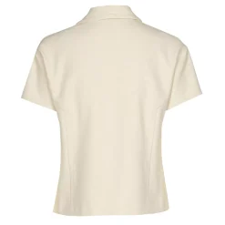 1683-34 / Geklede Comfortabele Citylook Top Vrouwen Tops