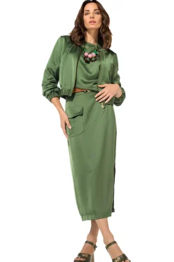 Discount 1867-61 / Korte Shiny Bombervest Vrouwen Vesten