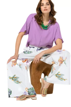 3653-40 / Rechtvallende Top Vrouwen Tops