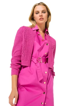 1228-73 / Soepelvallende Bolero Vrouwen Pulls
