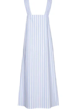 3178-24 / Zomerse Katoenen Midi Jurk Vrouwen Jurken